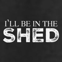 ILl Be In The Shed Funny Gift For Dad Adult Drive Performance Visor