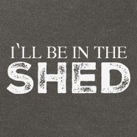 ILl Be In The Shed Funny Gift For Dad Cotton Canvas Backpack
