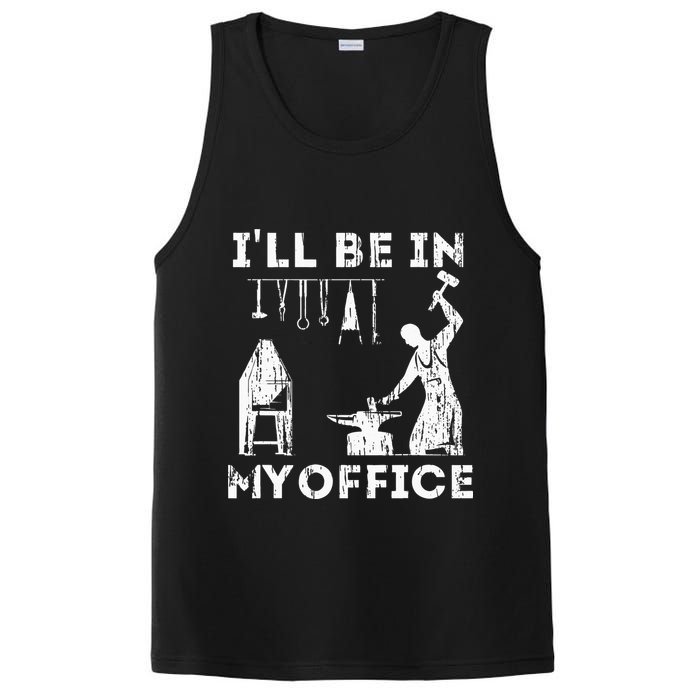 Ill Be In My Office Forging Blacksmith Forge Tools PosiCharge Competitor Tank