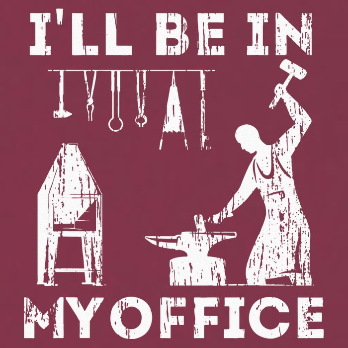 Ill Be In My Office Forging Blacksmith Forge Tools 16oz Travel Tumbler