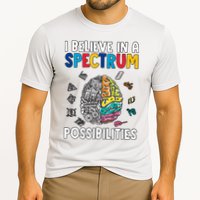 I Believe In Spectrum Possibilities Brain Autism Neurodiversity Autism Support Performance Shirt
