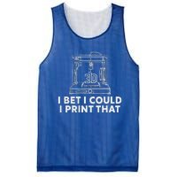 I Bet I Could Print That For 3d Mesh Reversible Basketball Jersey Tank