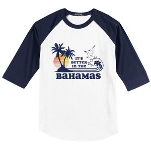 Its Better In The Retro Bahamas Baseball Sleeve Shirt