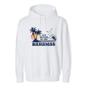 Its Better In The Retro Bahamas Garment-Dyed Fleece Hoodie