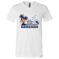 Its Better In The Retro Bahamas V-Neck T-Shirt