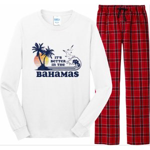 Its Better In The Retro Bahamas Long Sleeve Pajama Set