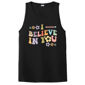 I Believe In You Teachers Test Day Idea PosiCharge Competitor Tank