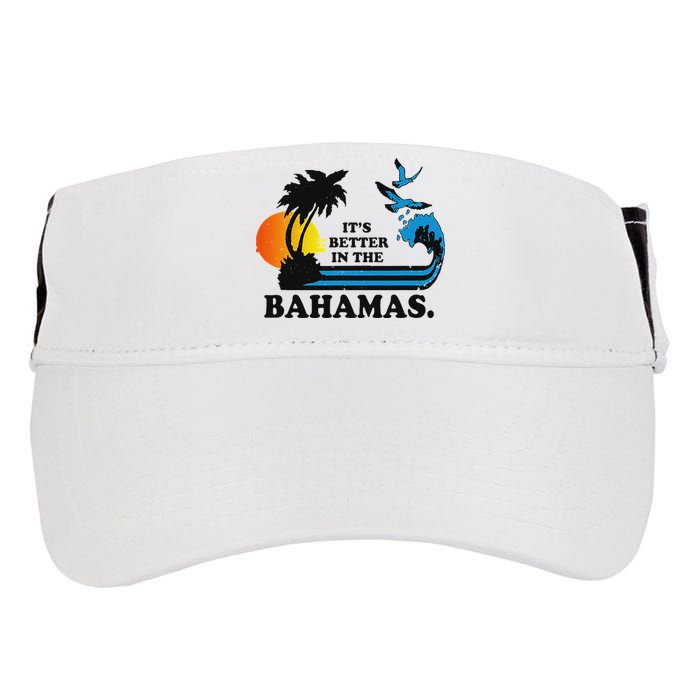 ItS Better In The Bahamas Adult Drive Performance Visor