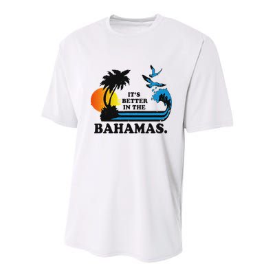 ItS Better In The Bahamas Youth Performance Sprint T-Shirt