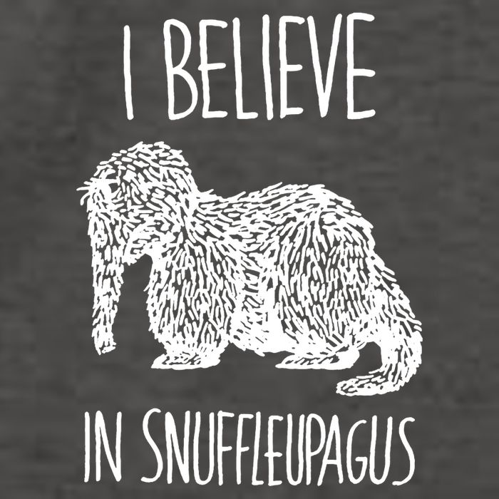 I Believe In Snuffleupagus Vector Backpack