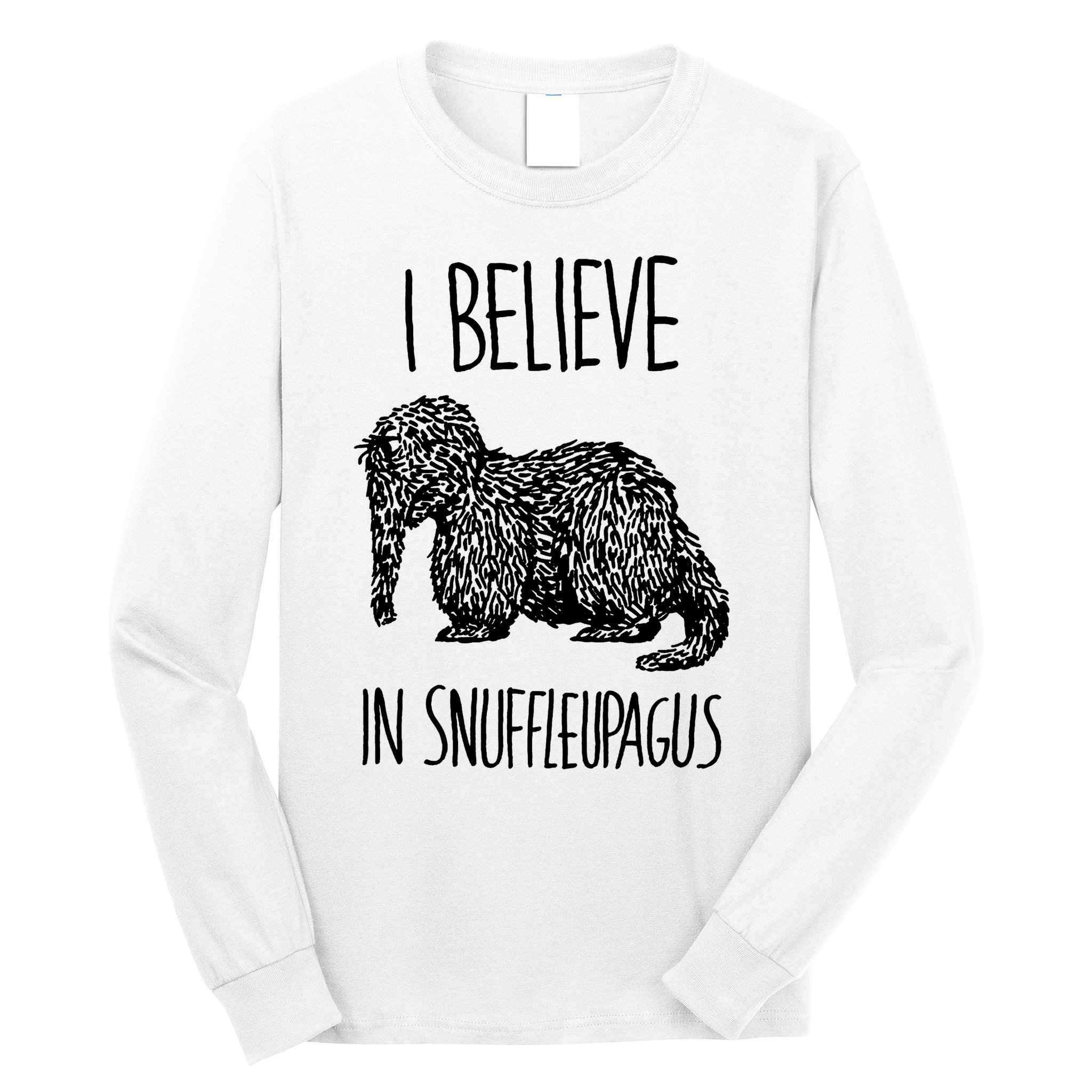 I Believe In Snuffleupagus Long Sleeve Shirt