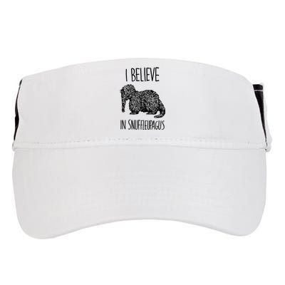 I Believe In Snuffleupagus Adult Drive Performance Visor