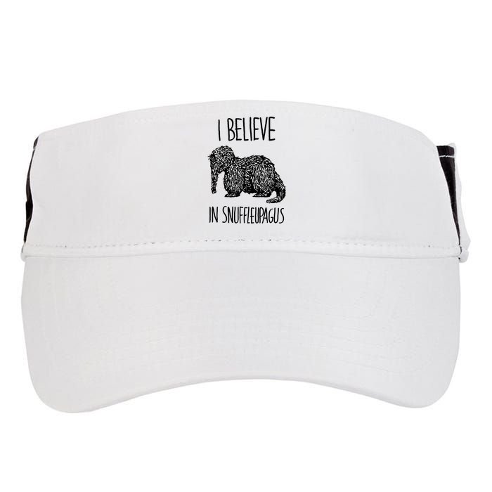 I Believe In Snuffleupagus Adult Drive Performance Visor