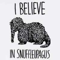 I Believe In Snuffleupagus Adult Drive Performance Visor