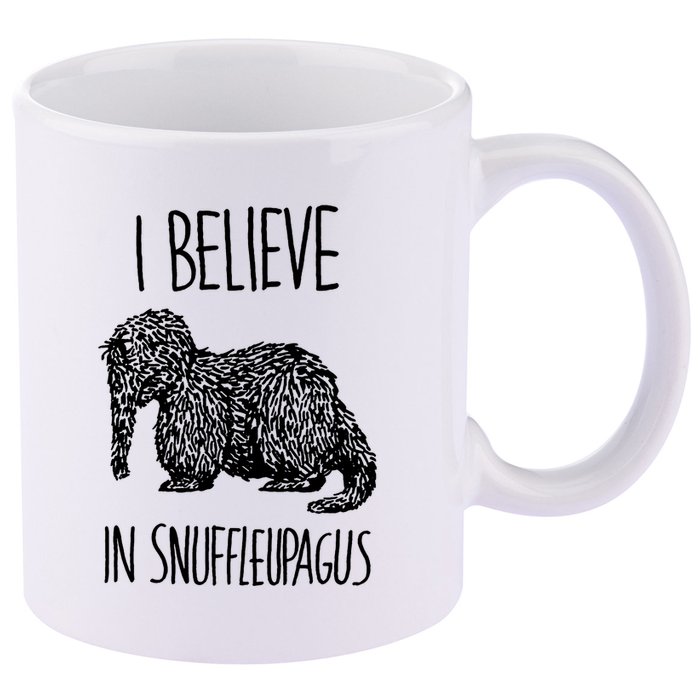 I Believe In Snuffleupagus 11oz C Handle Ceramic Mug