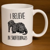 I Believe In Snuffleupagus 11oz C Handle Ceramic Mug