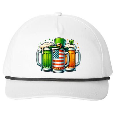 Irish Beer Ireland St Patricks Day Drinking Party Snapback Five-Panel Rope Hat