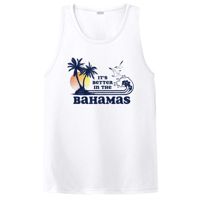 ItS Better In The Bahamas Vintage 80s 70s PosiCharge Competitor Tank