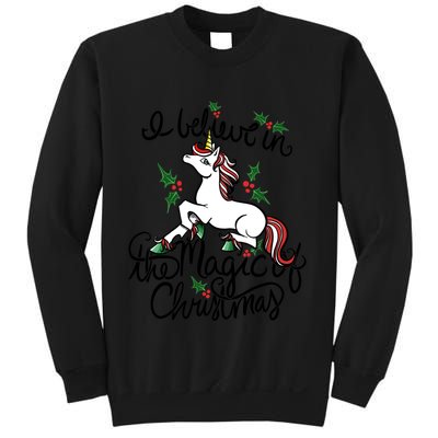 I Believe In The Magic Of Christmas Great Gift Sweatshirt