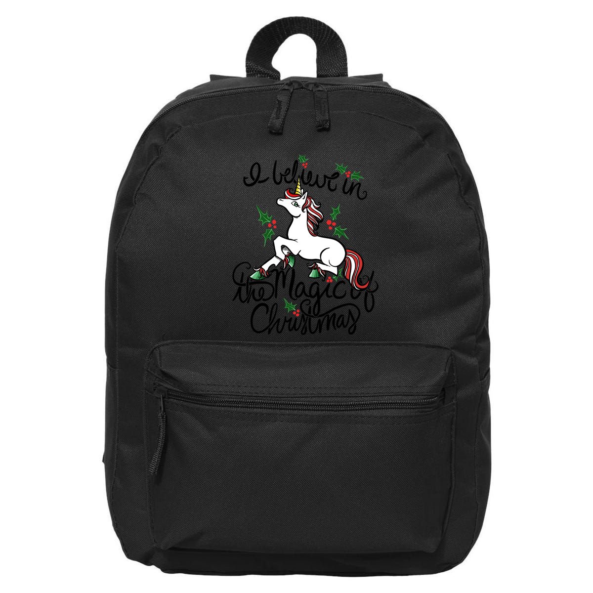 I Believe In The Magic Of Christmas Great Gift 16 in Basic Backpack