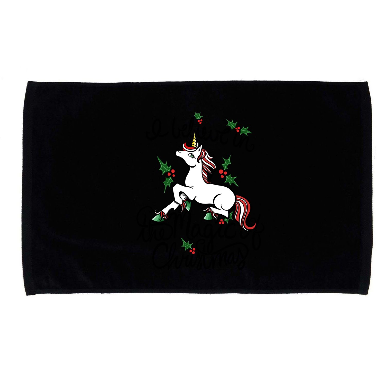 I Believe In The Magic Of Christmas Great Gift Microfiber Hand Towel