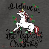 I Believe In The Magic Of Christmas Great Gift Vector Backpack