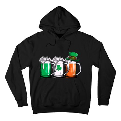 Irish Beer Ireland Flag St Patricks Day Men Women Leprechaun Hoodie