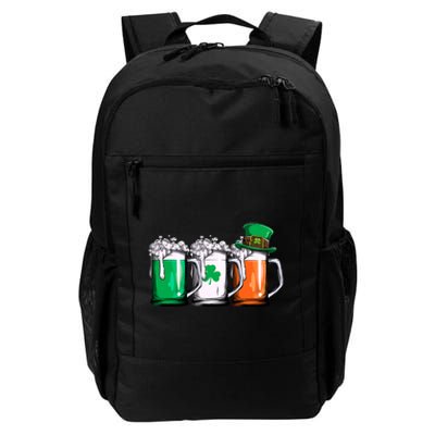 Irish Beer Ireland Flag St Patricks Day Men Women Leprechaun Daily Commute Backpack