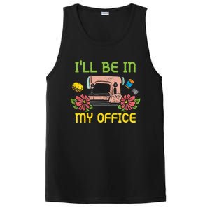 Ill Be In My Office Quilting Sewing Machine Seamstress Sew Gift PosiCharge Competitor Tank