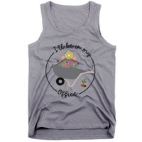 I'll Be In My Office Garden Funny Distressed Gardening Tank Top