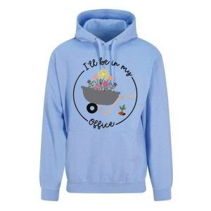 I'll Be In My Office Garden Funny Distressed Gardening Unisex Surf Hoodie