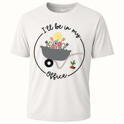 I'll Be In My Office Garden Funny Distressed Gardening Performance Shirt