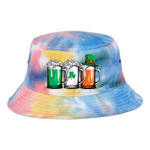 Irish Beer Ireland Flag St Patricks Day Tie Dye Newport Bucket Hat