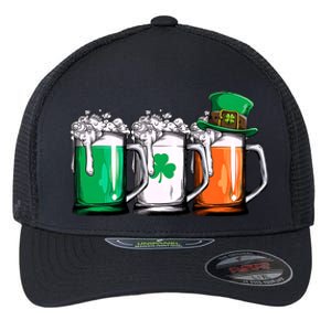 Irish Beer Ireland Flag St Patricks Day Flexfit Unipanel Trucker Cap