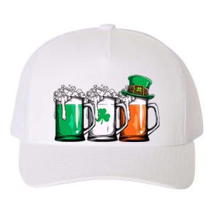 Irish Beer Ireland Flag St Patricks Day Yupoong Adult 5-Panel Trucker Hat