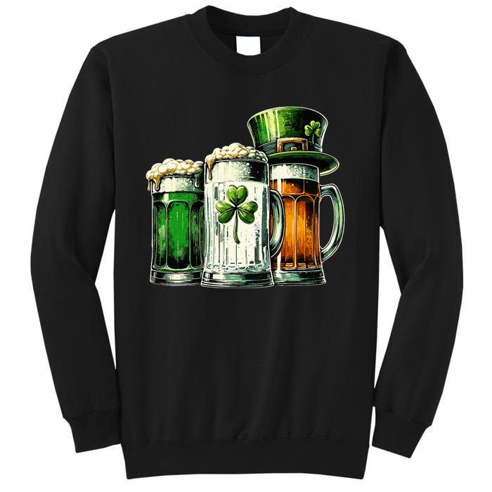 Irish Beer Ireland Flag St Patricks Day Sweatshirt