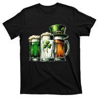 Irish Beer Ireland Flag St Patricks Day T-Shirt