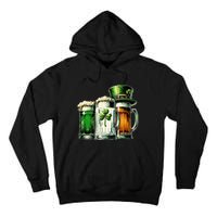 Irish Beer Ireland Flag St Patricks Day Tall Hoodie