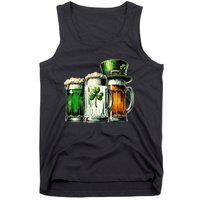 Irish Beer Ireland Flag St Patricks Day Tank Top