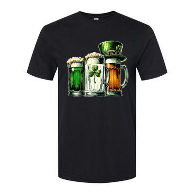 Irish Beer Ireland Flag St Patricks Day Softstyle CVC T-Shirt