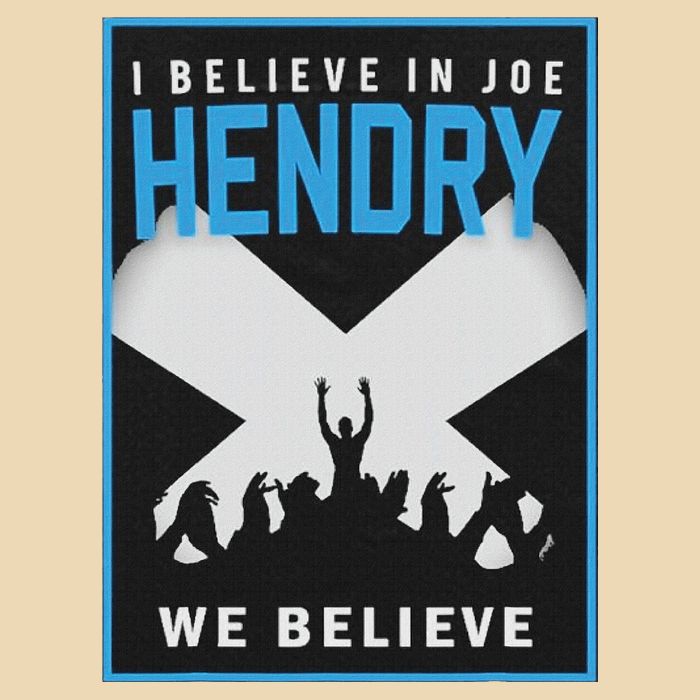 I Believe In Hendry Joe We Believe Drawstring Bag