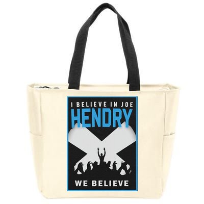 I Believe In Hendry Joe We Believe Zip Tote Bag