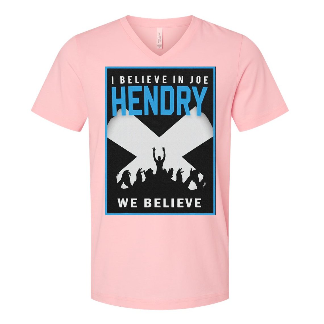 I Believe In Hendry Joe We Believe V-Neck T-Shirt
