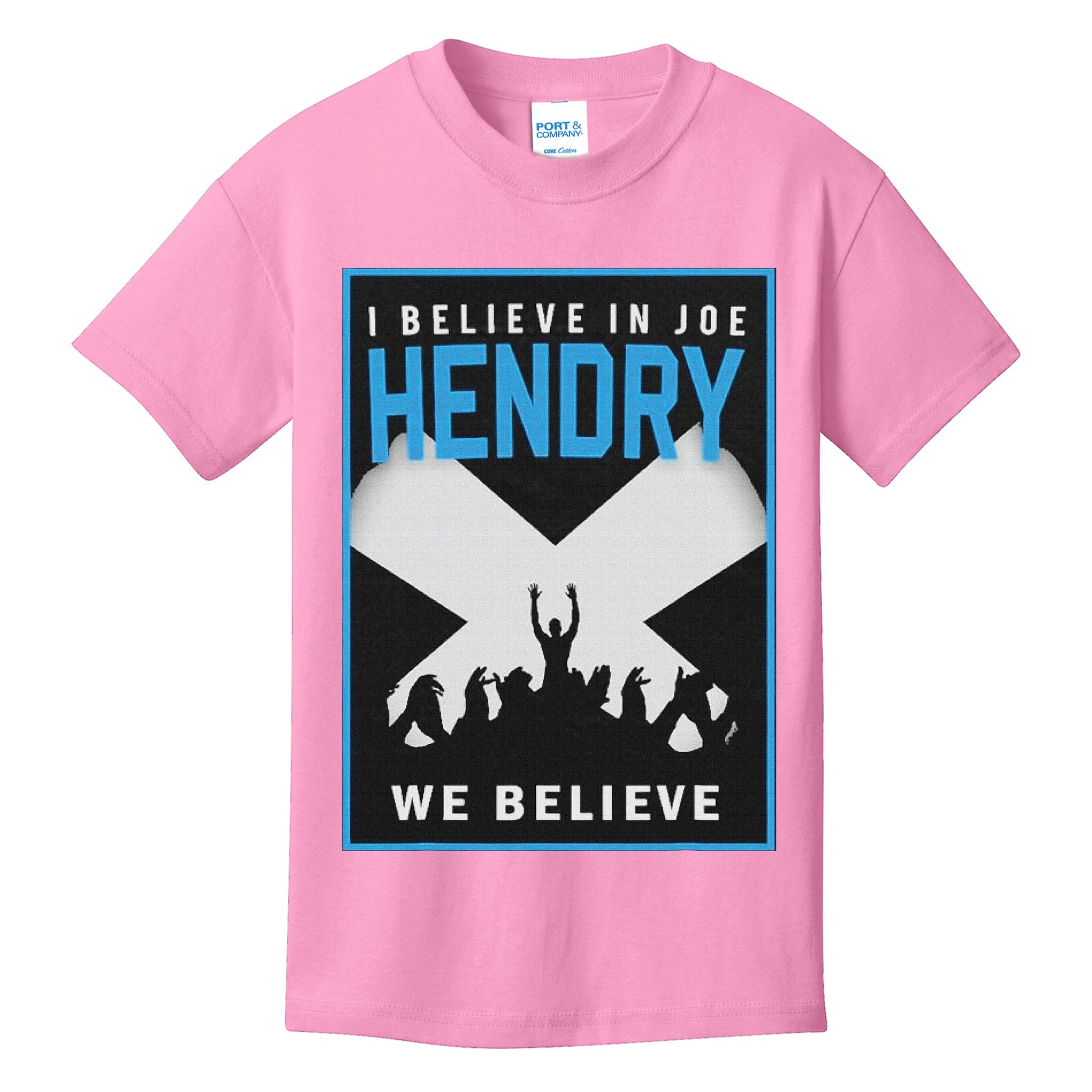 I Believe In Hendry Joe We Believe Kids T-Shirt