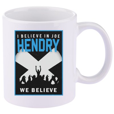 I Believe In Hendry Joe We Believe 11oz C Handle Ceramic Mug