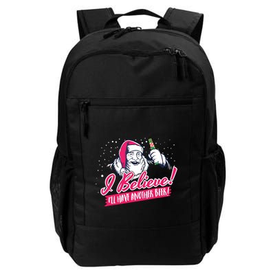 I Believe Ill Have Another Beer Funny Santa Claus Backpack