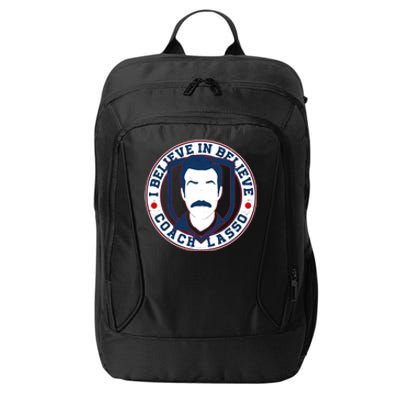 I Believe In Believe Coach Lasso Emblem City Backpack