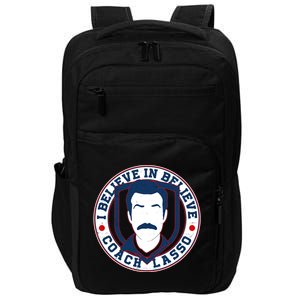 I Believe In Believe Coach Lasso Emblem Impact Tech Backpack