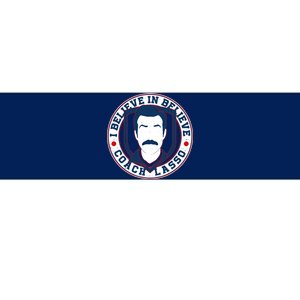 I Believe In Believe Coach Lasso Emblem Bumper Sticker