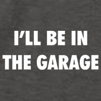 ILl Be In The Garage Vector Backpack